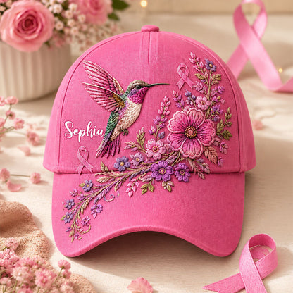 Personalized Name Breast Cancer 3D All Over Printed Cap QFUU6290703