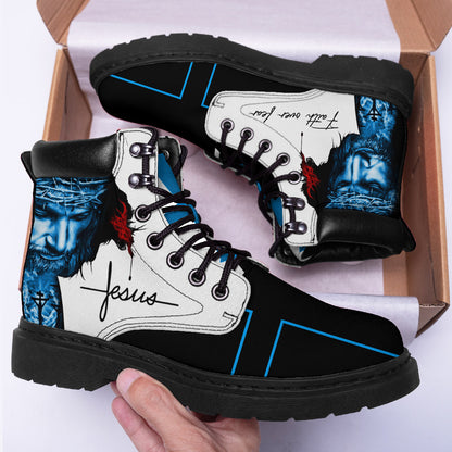 Jesus Boots, God Boots, Gift For Him QFTO3120602