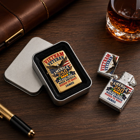 Custom Vietnam Veteran Lighter THND6100603