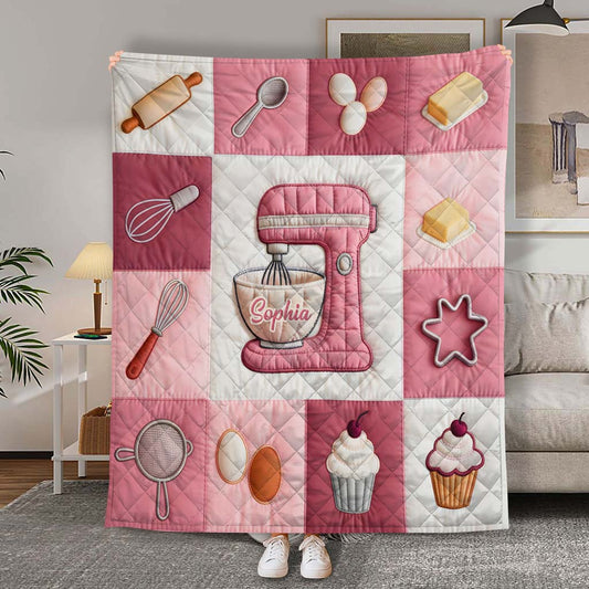 Custom Baker Quilt Blanket THTD6190101