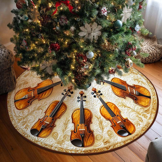 Violin Christmas Tree Skirt UKHM5271001