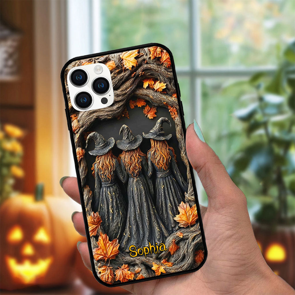 Personalized Witchy Phone Case Halloween QFTO5090901