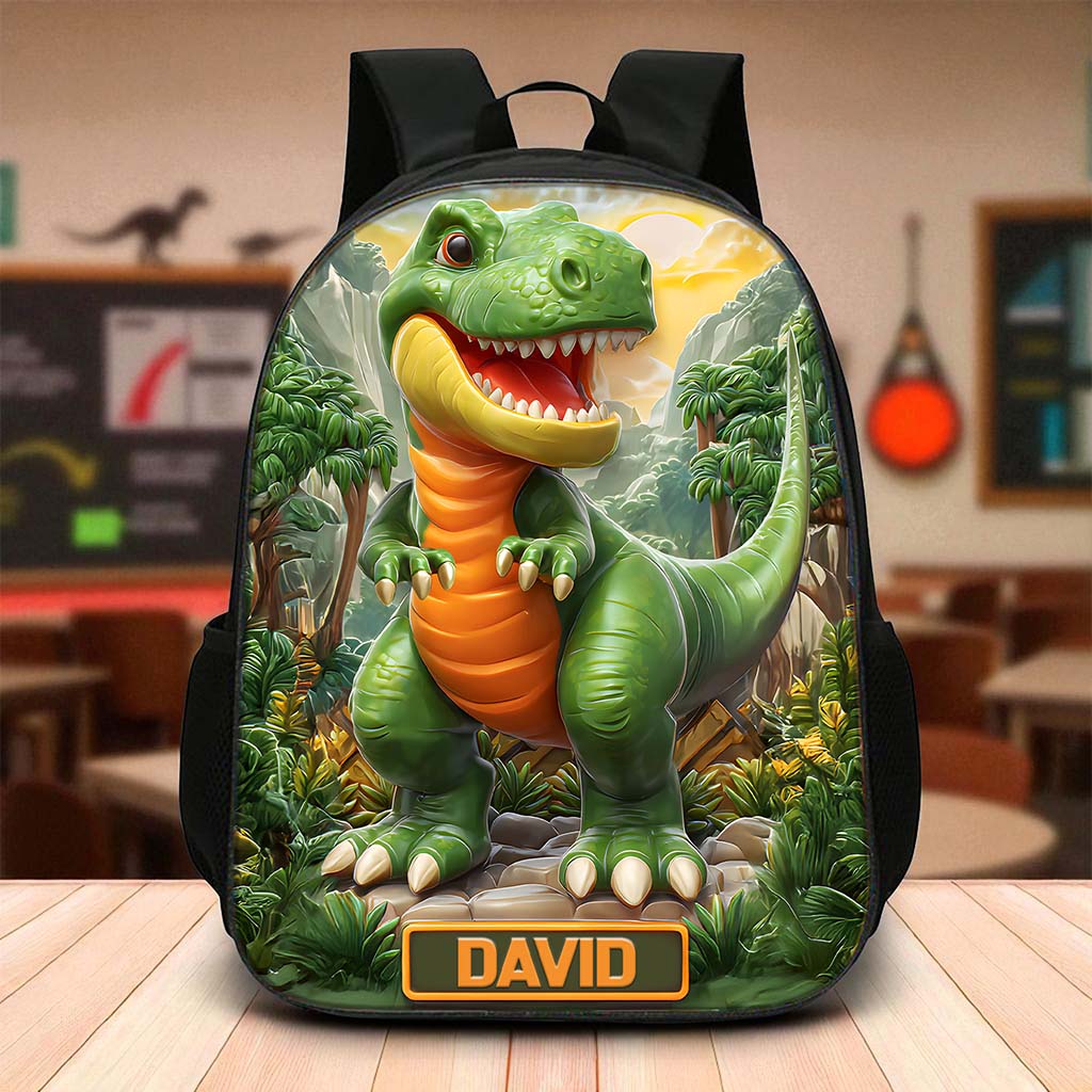 Personalized Dinosaur Backpack QFND5050801