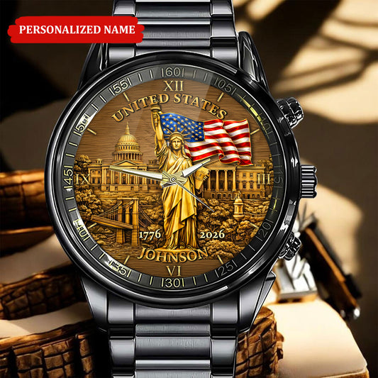 Personalized America 250th Anniversary C146 Watch UKTD6130101