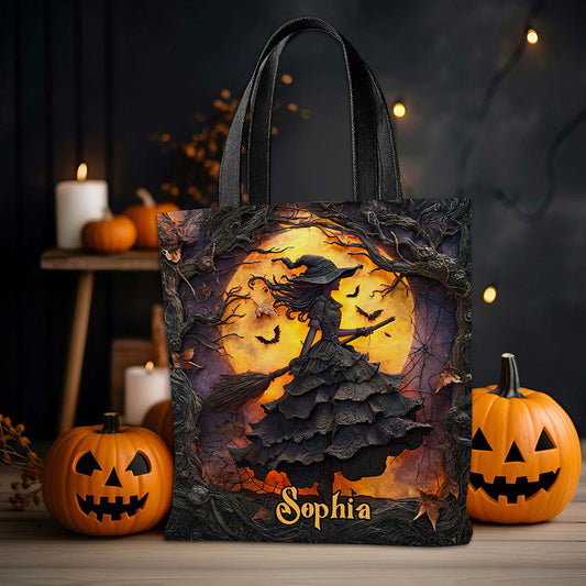 Personalized Witch Tote Bag NPHA5200802
