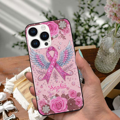 Custom Breast Cancer Phone Case UKTD5110901