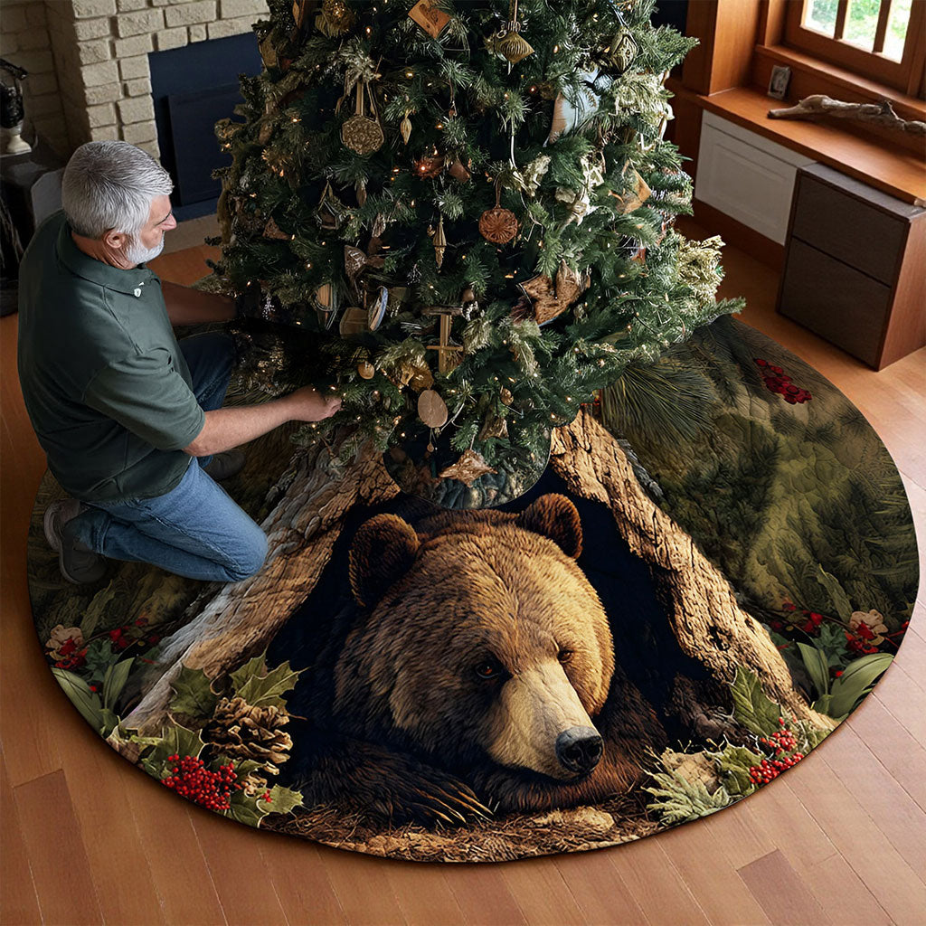Bear Christmas Tree Skirt QFNT5231007