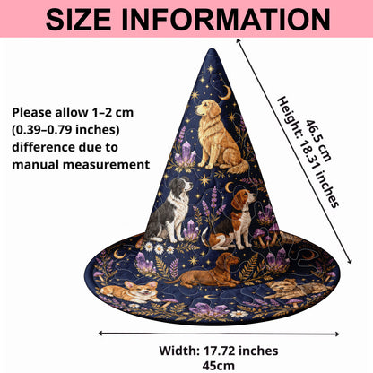 Halloween Dog Witch Hat NPND6130804