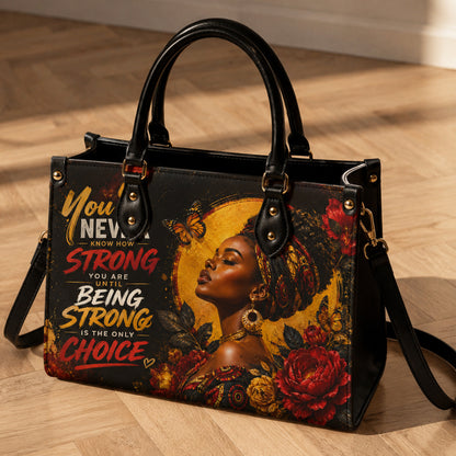Black Women Leather PU Leather Handbag QFTD6230504