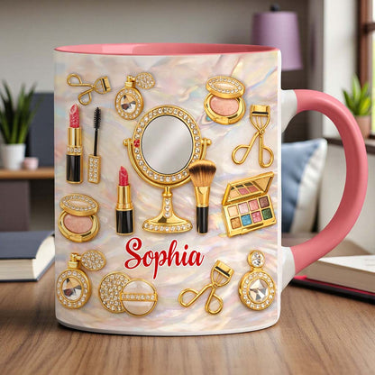 Personalized Makeup Ceramic Mug UKHM6020203