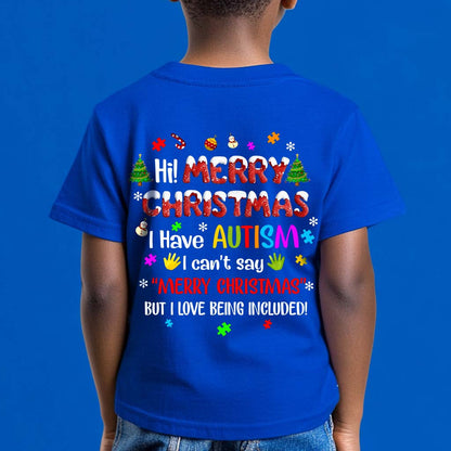 Autism Christmas Shirt For Kids, Holiday Special Needs Gift, Christmas Gift For Autistic Children, Xmas Gift For Autistic Girls, Autistic Boys QFHM4111001