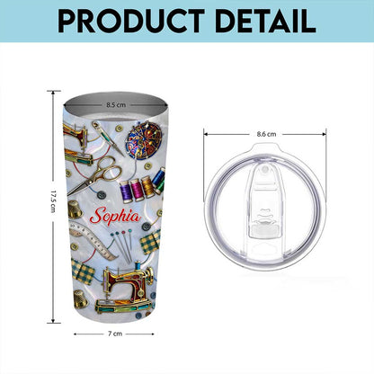 Custom Sewing Faux Stained Glass 20OZ Tumbler THUU6190104
