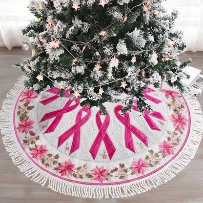 Breast Cancer Christmas Tree Skirt QFTD5231002