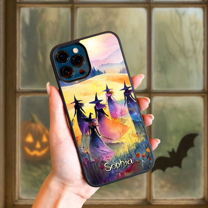 Custom Halloween Witch Art Phone Case UKHH5120902