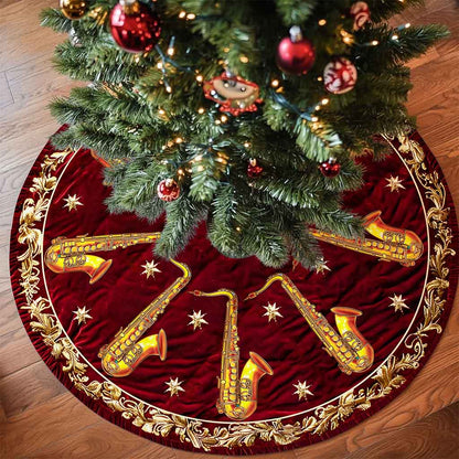 Saxophone Christmas Tree Skirt UKND5281002