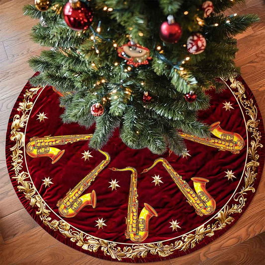 Saxophone Christmas Tree Skirt UKND5281002