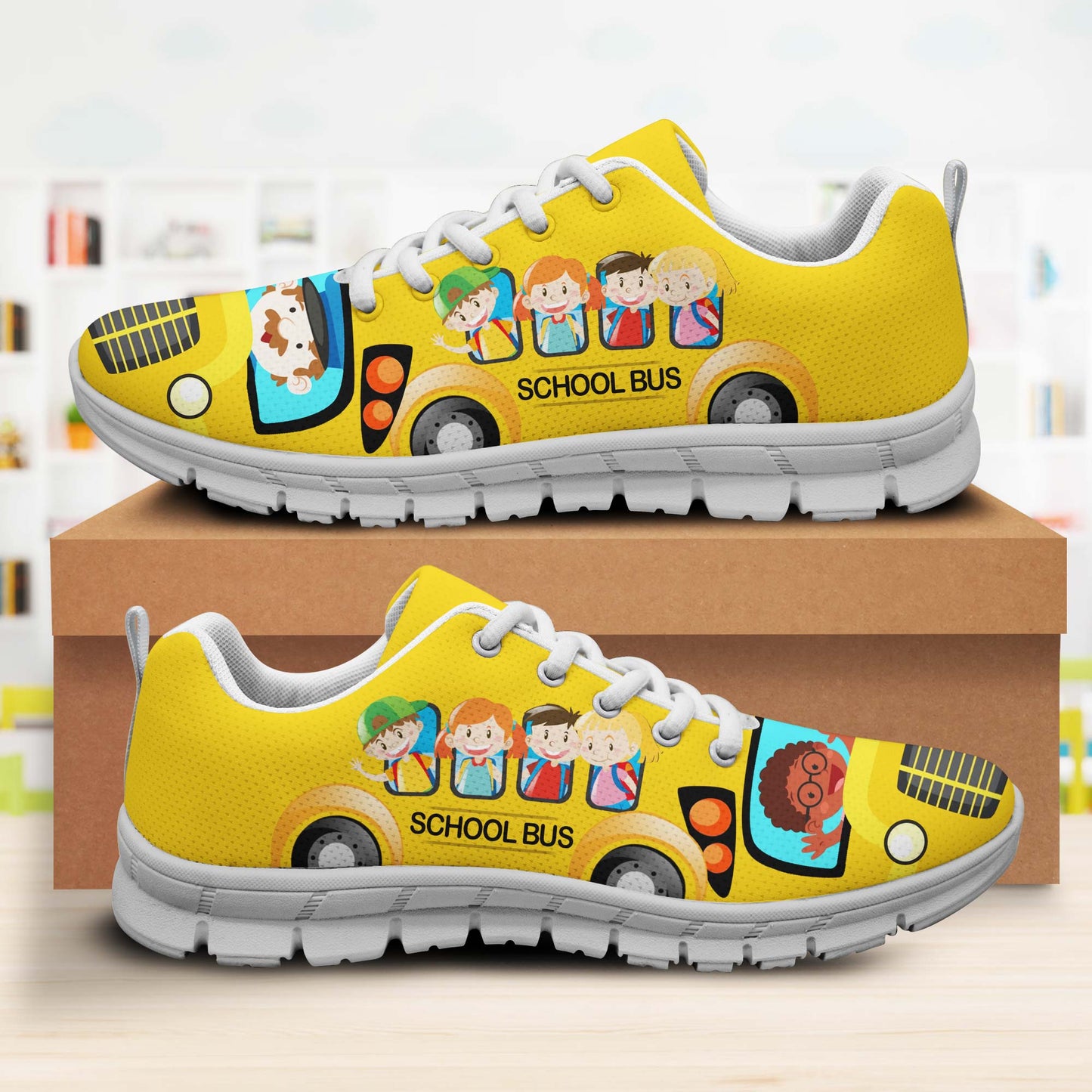 School Bus Driver Shoes, Back To School Gifts, Beginning Of School Year Gifts, Bus Driver Shoes, School Bus Driver Christmas Gifts QFHA4040760