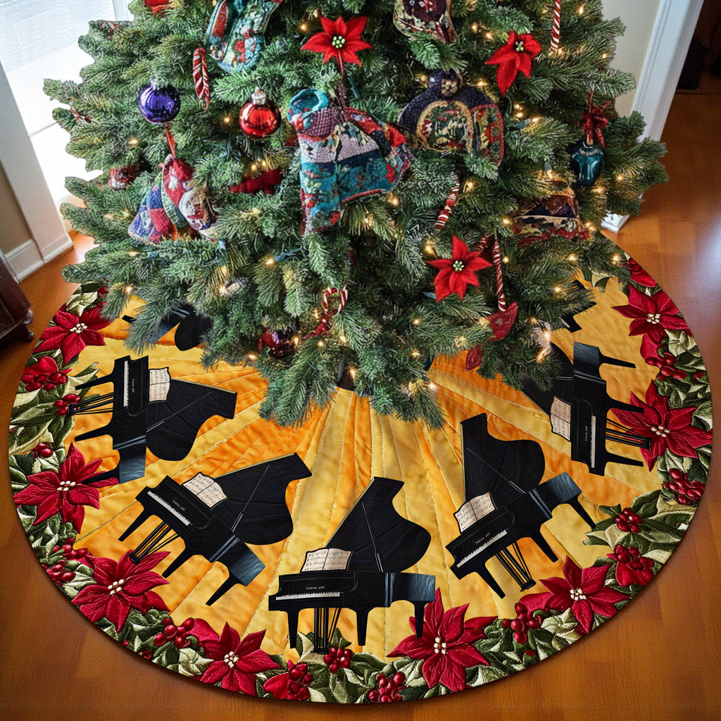 Piano Christmas Tree Skirt UKNT5311001