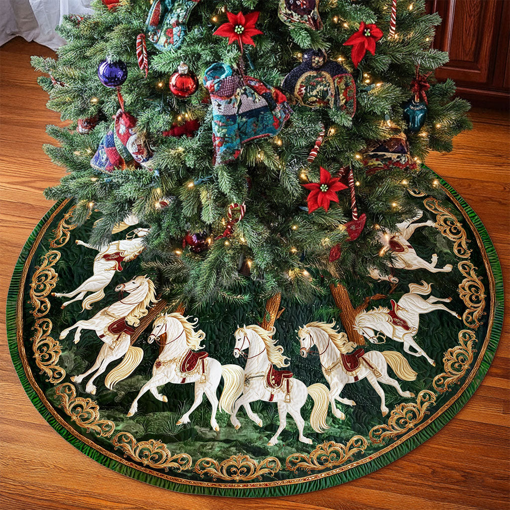 Horse Christmas Tree Skirt UKTO5311002