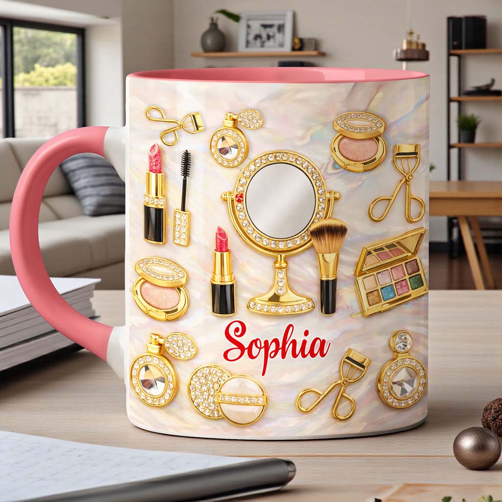 Personalized Makeup Ceramic Mug UKHM6020203