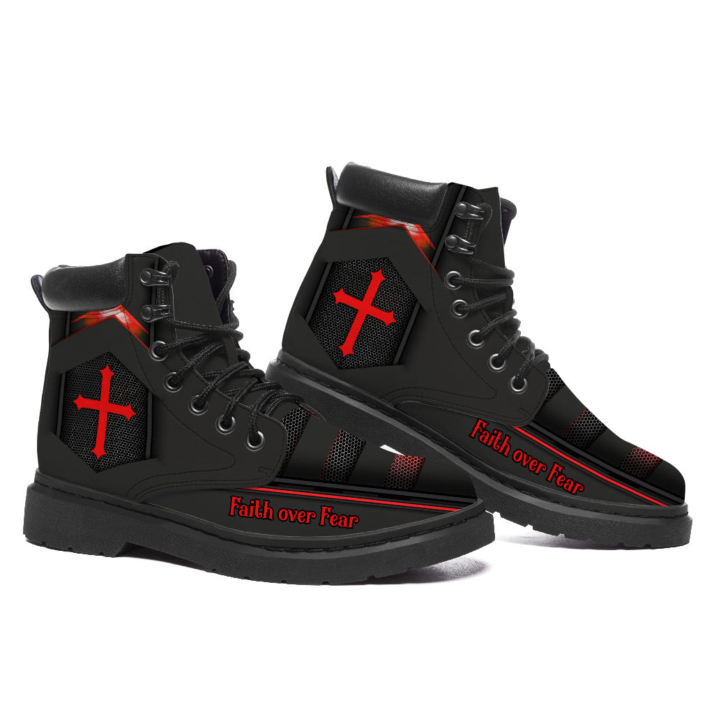 Jesus Faith Over Fear Boots UKHA3260401