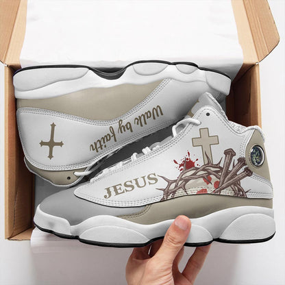 Faith Over Fear Walk By Faith Jesus Shoes UKHA230307