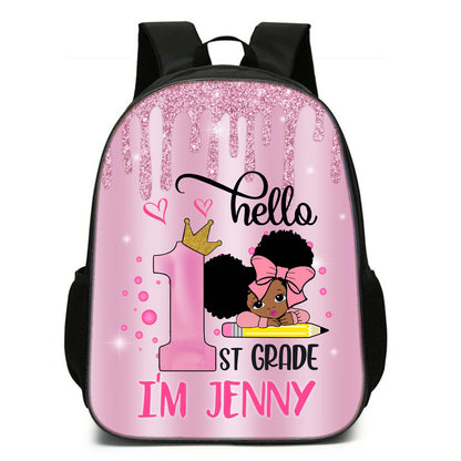 Personalized School Grade And Kids Name Back To School Backpack Gift For Kid UKYY3140701