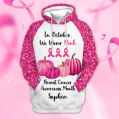 Custom Breast Cancer Awareness 3D All Over Printed Clothes UKTD5300802