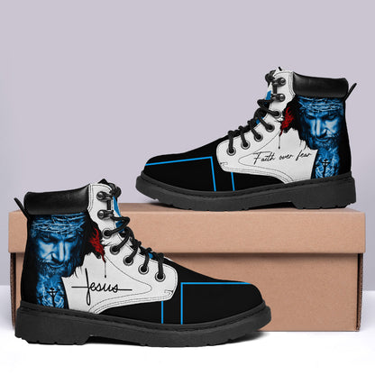 Jesus Boots, God Boots, Gift For Him QFTO3120602