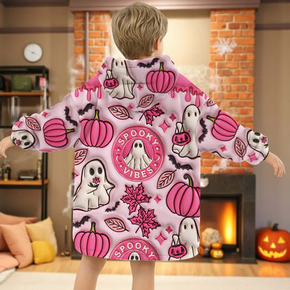 Personalized Halloween Blanket Hoodie QFHM5300903