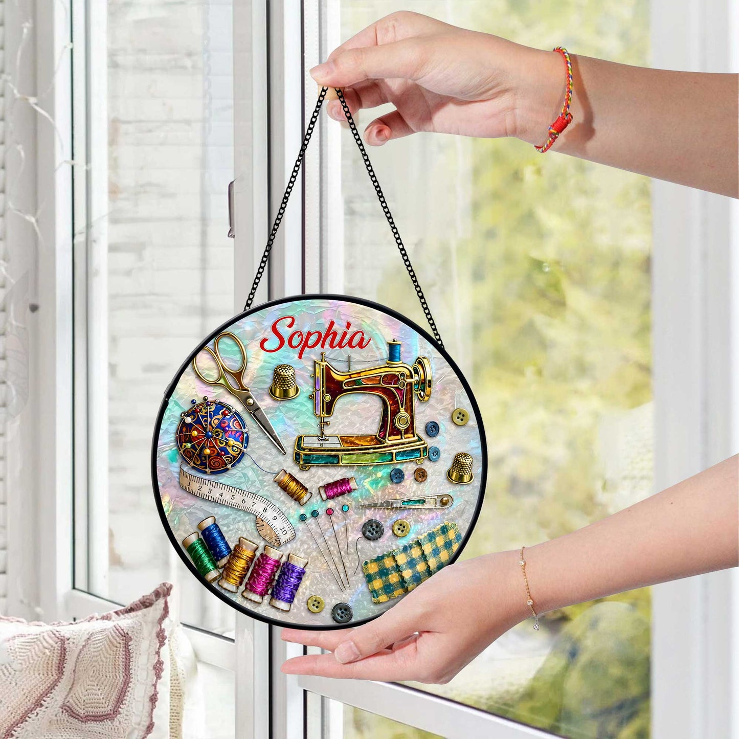Custom Sewing Stained Glass THUU6170305