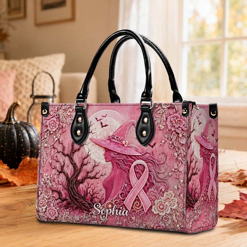Personalized Witchy Breast Cancer Handbag + Wallet NPHM6110802