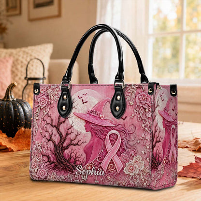 Personalized Witchy Breast Cancer Handbag + Wallet NPHM6110802