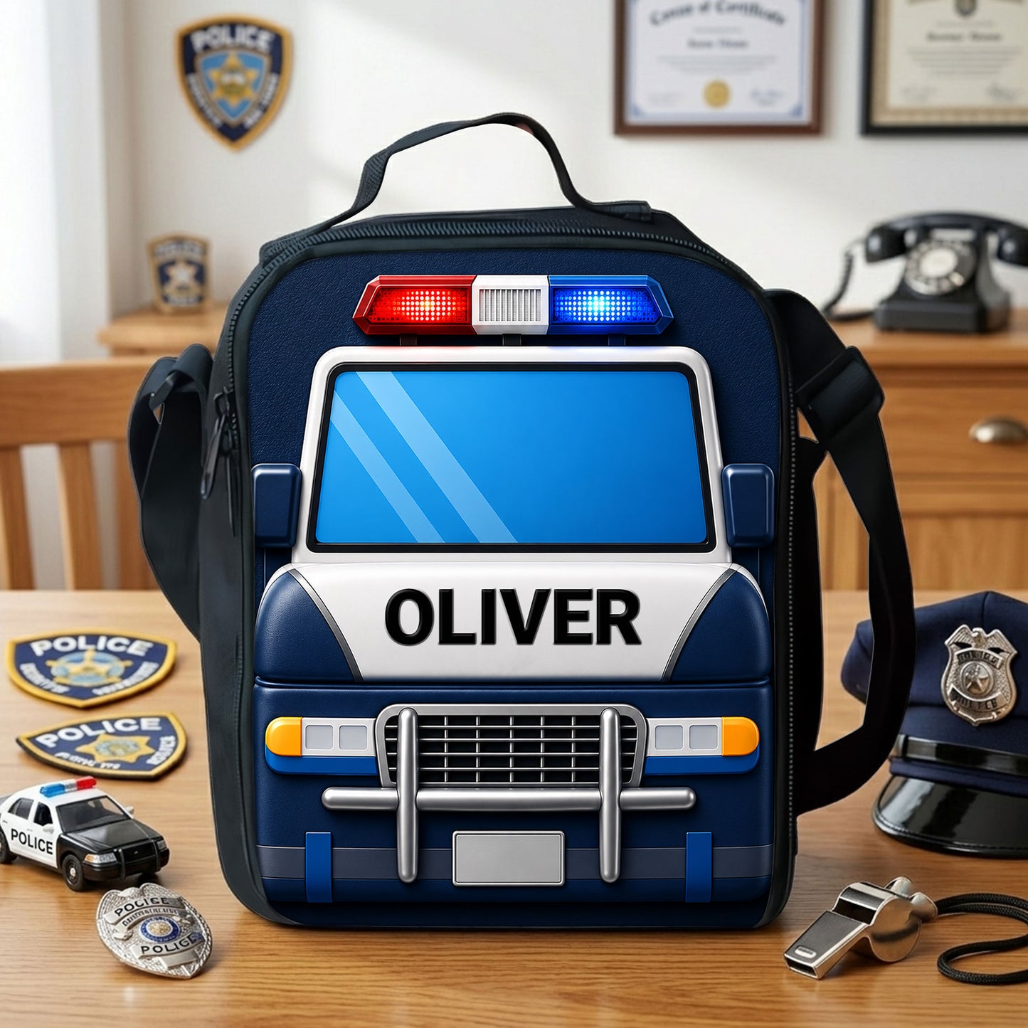 Personalized Police Kids Backpack NPND6260604