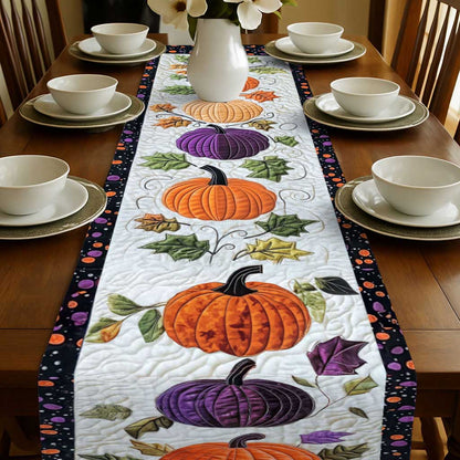 Pumpkin Halloween Quilted Table Runner UKTD5270901