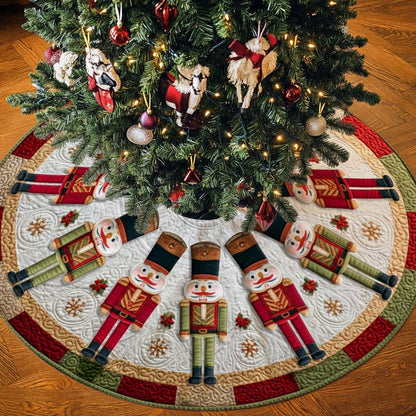 Nutcracker Christmas Tree Skirt QFHM5081006