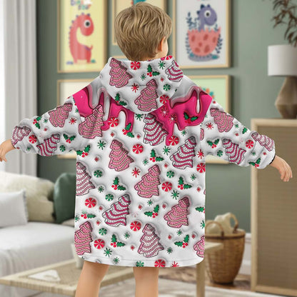 Personalized Christmas Blanket Hoodie QFHM5290901