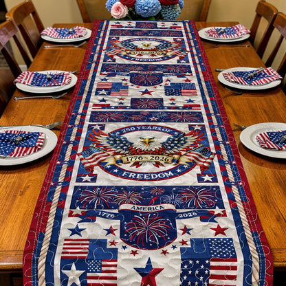 United States 250th Anniversary Quilt Table Runner UKNT6150401