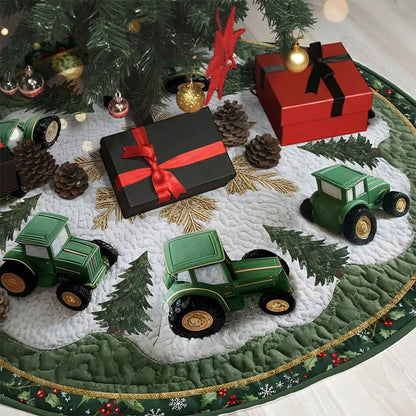 Tractor Christmas Tree Skirt NPND5241005