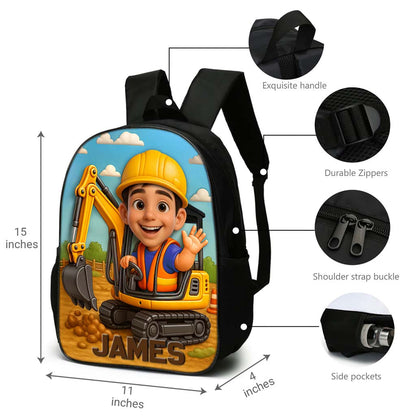 Personalized Back To School Backpack, School Bag For Kid UKHM5020803