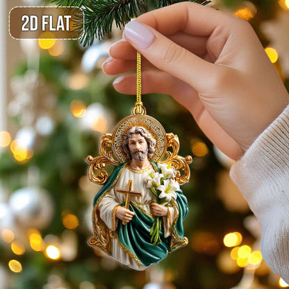 2D FLAT Jesus Acrylic Ornament QFTD5201003