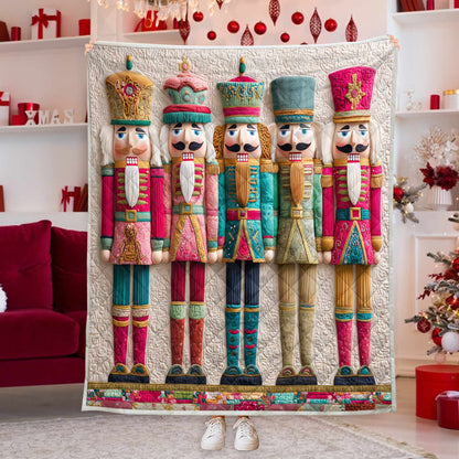 Christmas Nutcracker Quilt Blanket QFPY5101101