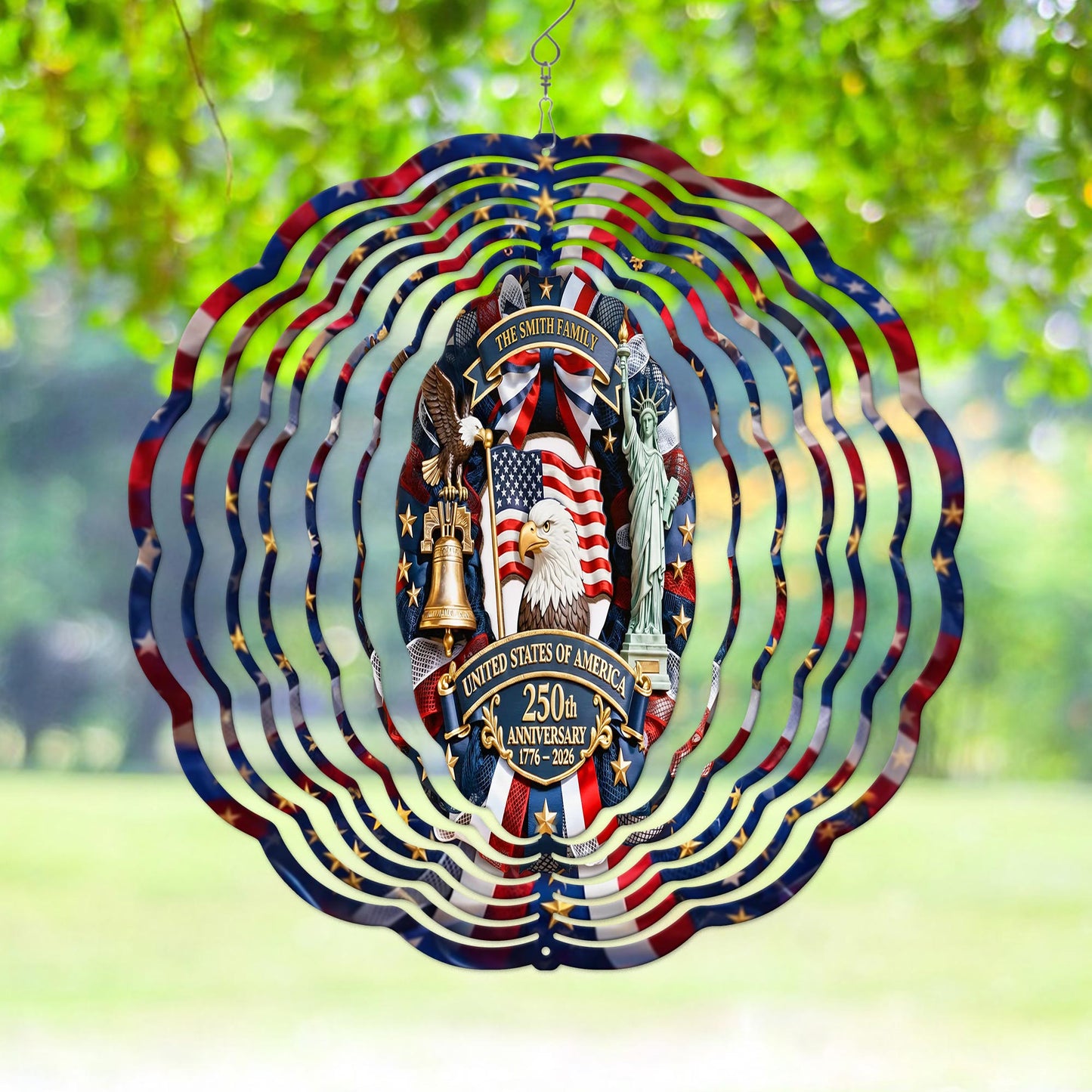 Personalized 250th Wind Spinner NPHH6140402