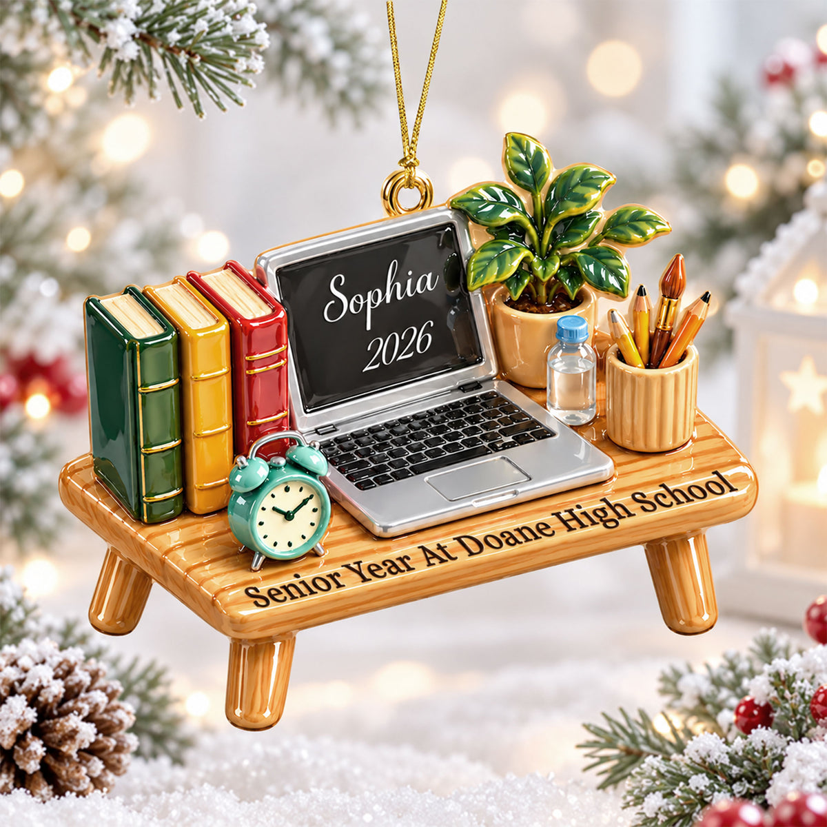 Personalized Senior 3D Ornament NPND6300907