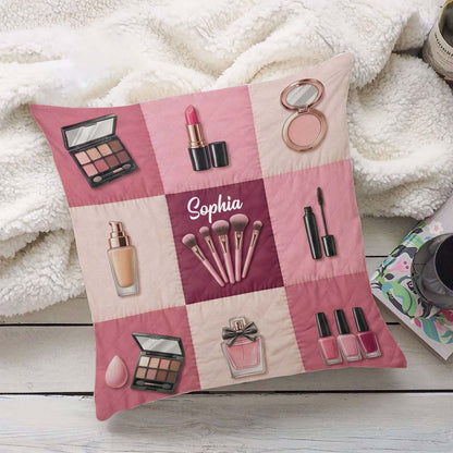 Custom Make Up Linen Pillow THTD6200104