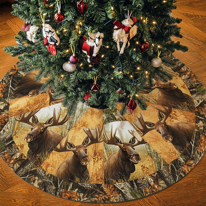 Moose Hunting Tree Skirt UKTO5131102