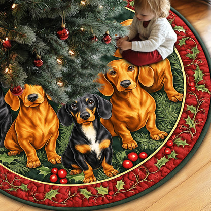 Dachshund Christmas Tree Skirt UKHH5171002