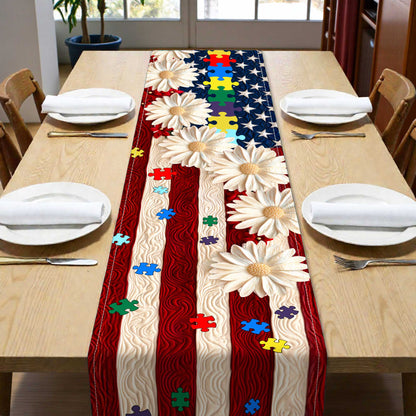 Autism 250th Runner Table THHA6090302 POP