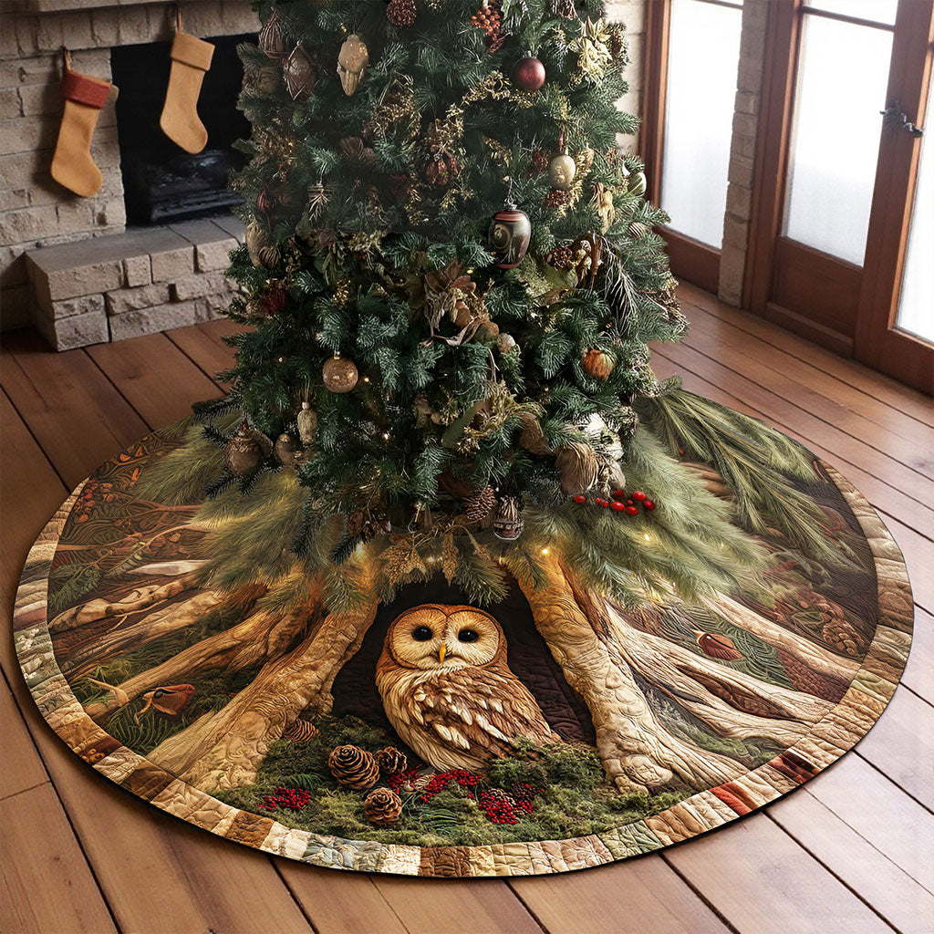 Owl Christmas Tree Skirt QFNT5231002