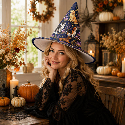 Halloween Dog Witch Hat NPND6130804